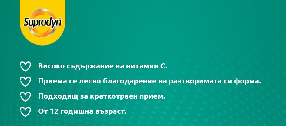 Тройният ефект на Супрадин®